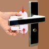2 Pack Door Lever Lock Child Safety Proof Doors & Handles 3M Adhesive