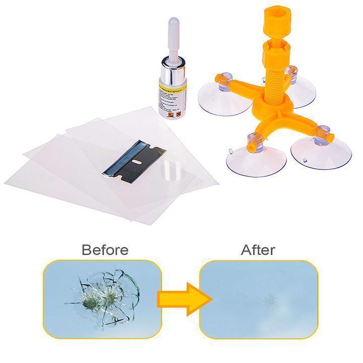 Glass Chip & Scratch Repair Kit